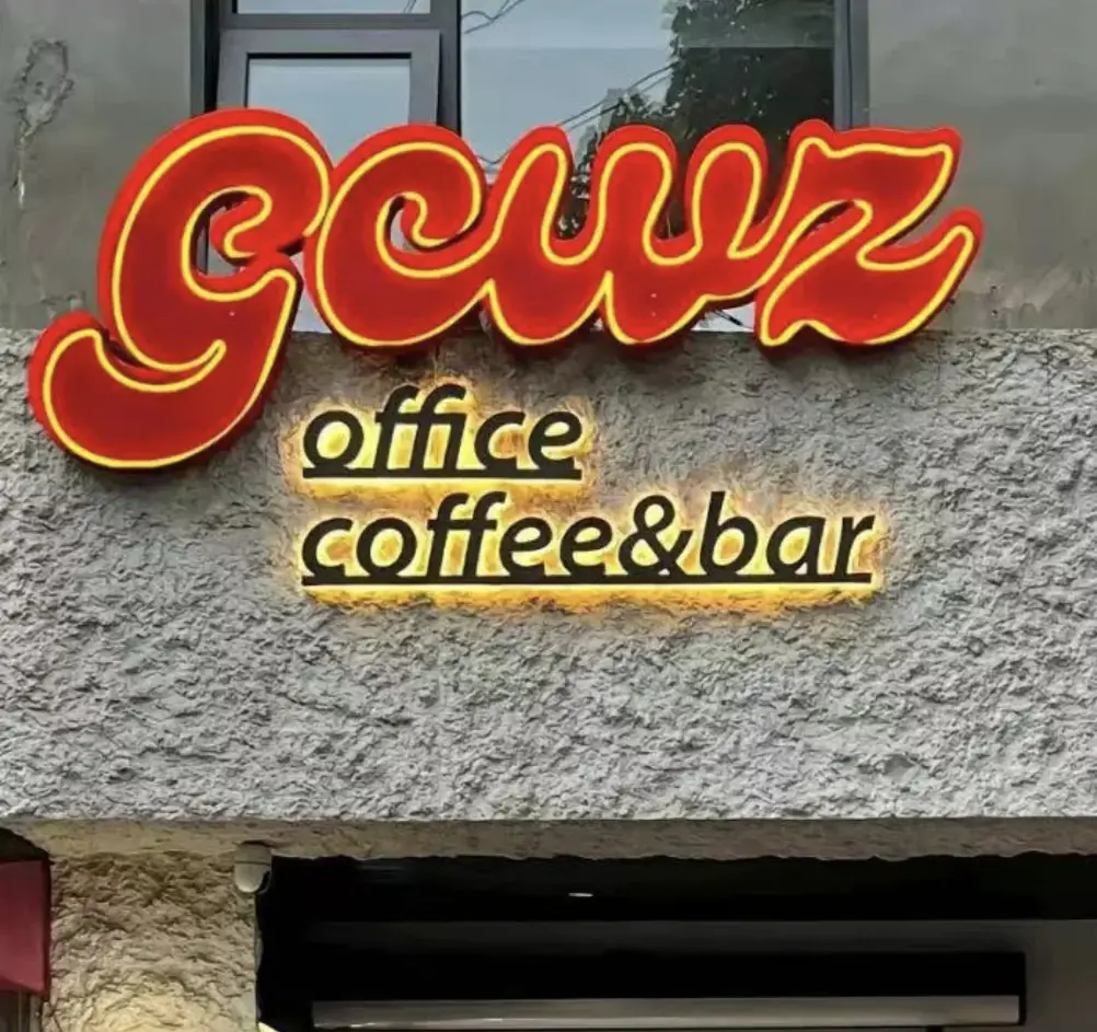 Diamond-Shaped Back-Lit Letter Signs - Y SIGNS LED product image
