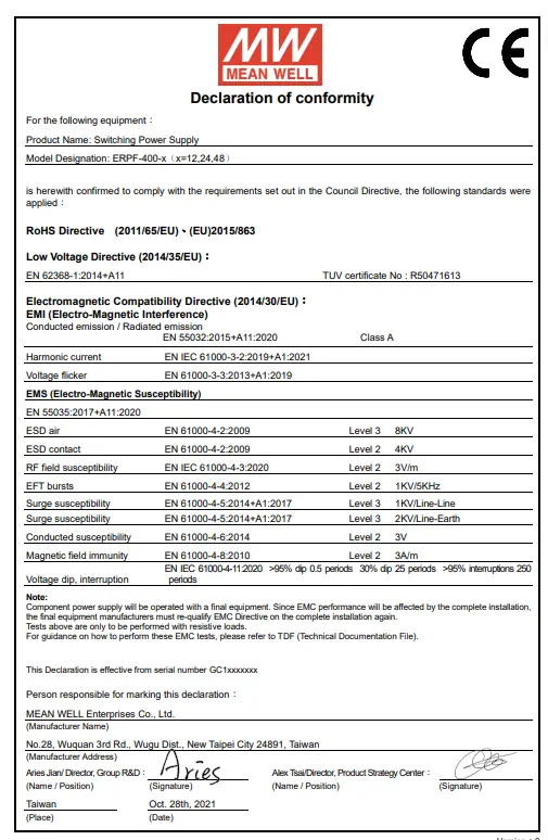 Y SIGNS LED quality certification - ISO 9001