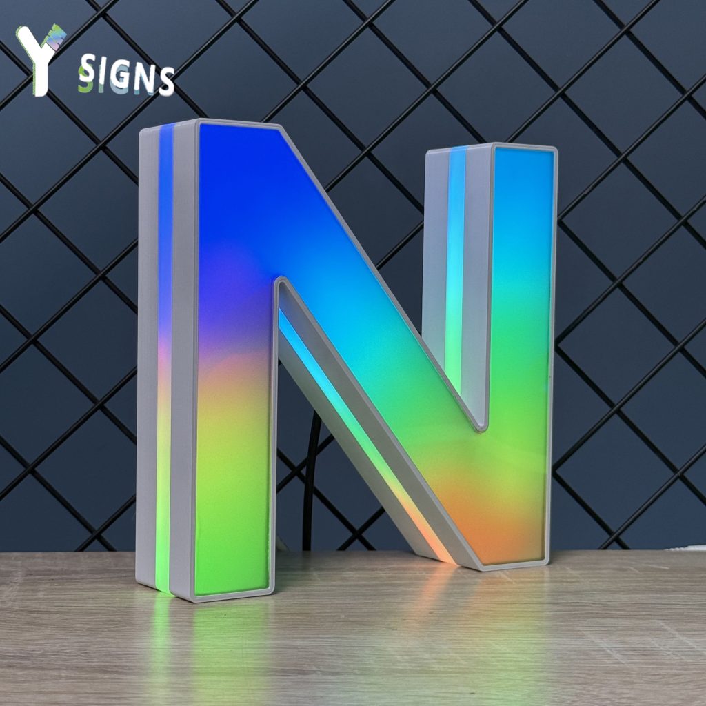 Full-Color LED Letter Signs - Y SIGNS LED custom sign