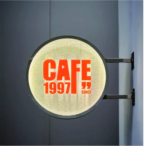 Perforated Illuminated Letter Signs - Y SIGNS LED custom sign
