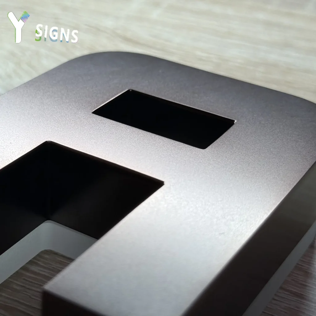 Stainless Steel Back-Lit Letter Signs - Y SIGNS LED product image