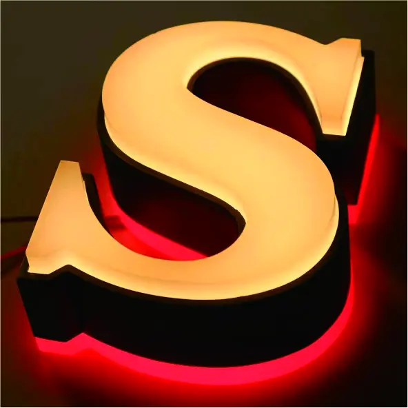 Vintage Neon Letter Signs - Y SIGNS LED product image